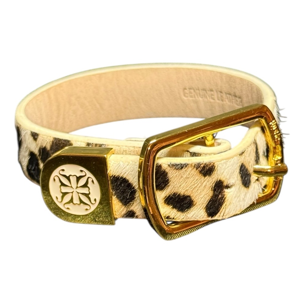 Rustic Cuff Kacy Calfskin Buckle Bracelet NWOT